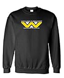 WEYLAND YUTANI - monster movie horror - Fleece Crew Neck Sweatshirt ( Large, Black )