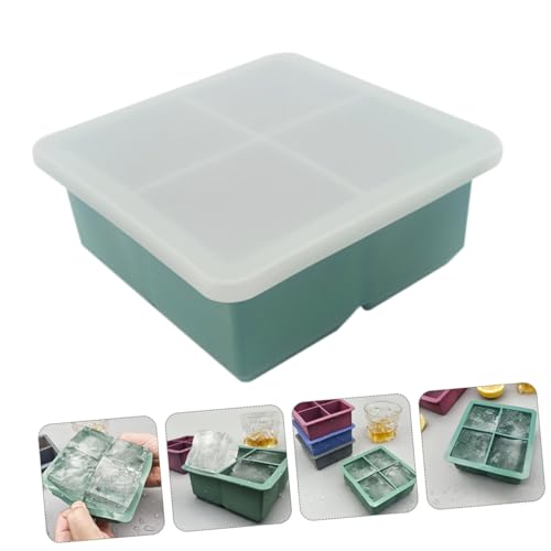 Molde para cubos de hielo de silicona con tapa miniatura 5