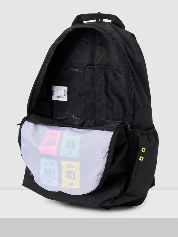 Image of Wiki Stylish Unisex Backpack Pack Durable & Lightweight backpack for Men & Women | Backpack for Office, Gym, Travel (18.5 Litre, Black)