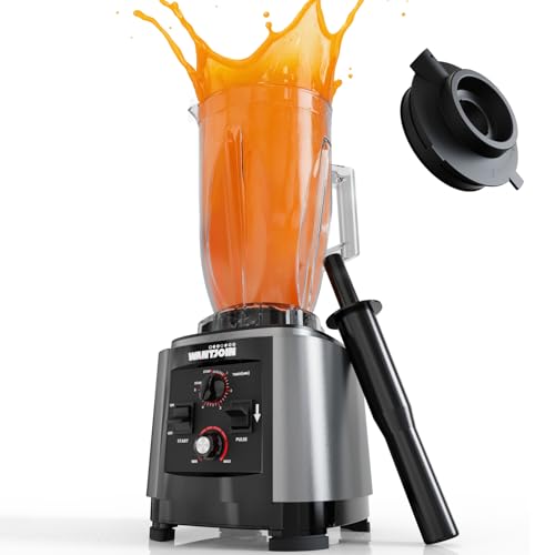 WantJoin Commercial Blender - 200Oz Extra Large Capacity Professional Blender Heavy Duty w/Pure...