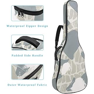 Housse de protection épaisse en éponge imperméable pour guitare acoustique, électrique, basse, guitare classique… - Les Beatles, Paul McCartney, John Lennon, RIngo Starr, George Harrison Housse de protection épaisse en éponge imperméable pour guitare acoustique, électrique, basse, guitare classique… – Image 4
