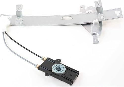 KarParts360 para Buick Regal 1999 00 01 02 03 2004 Elevalunas eléctrico lado del conductor y del pasajero Par Trasero Reemplazo para GM1550103,