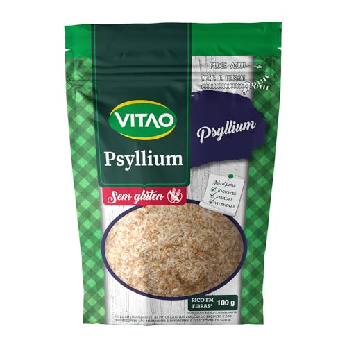 Suplementos Alimentares: o que são e para que servem 18 Vitao Psyllium Sem Glúten 100G -