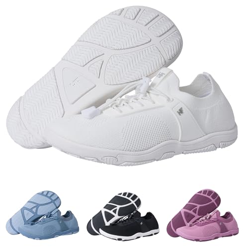 Hike Footwear Theora Pro - Ergonomic Supportive & Non-Slip Barefoot Shoes, Zero Drop Minimalist Trail Running Boots with Arch Support & Wide Toe Box, Unisex