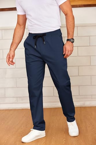 Pantalon chino décontracté avec cordon de serrage ajustable - 3