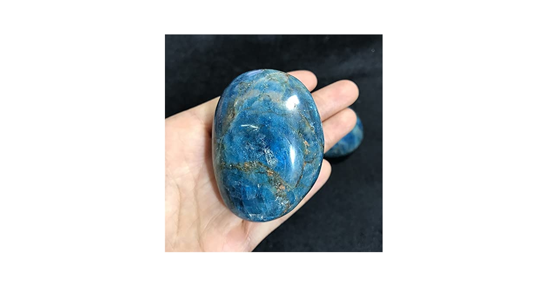 Amazon.co.jp: Stone Crafts 天然水晶原石 青リン石灰原石 1pc