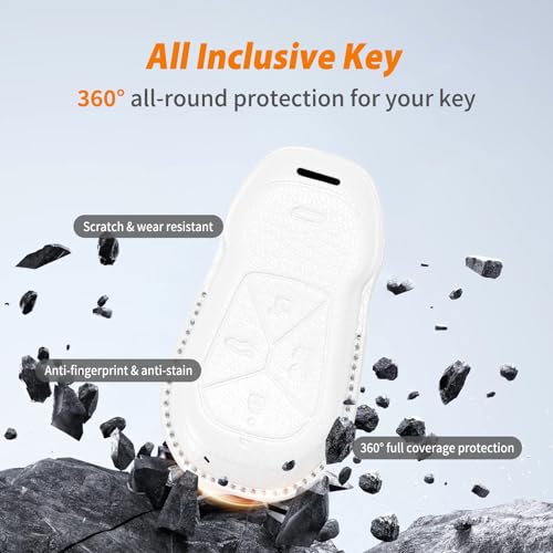 Coque de clé de voiture Xpeng P7 G6 étui bleu anti-rayure et antichoc