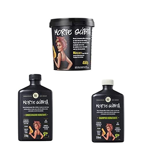 Lola Cosmetics Kit Lola Morte Subita: Shampoo + Condicionador + Máscara