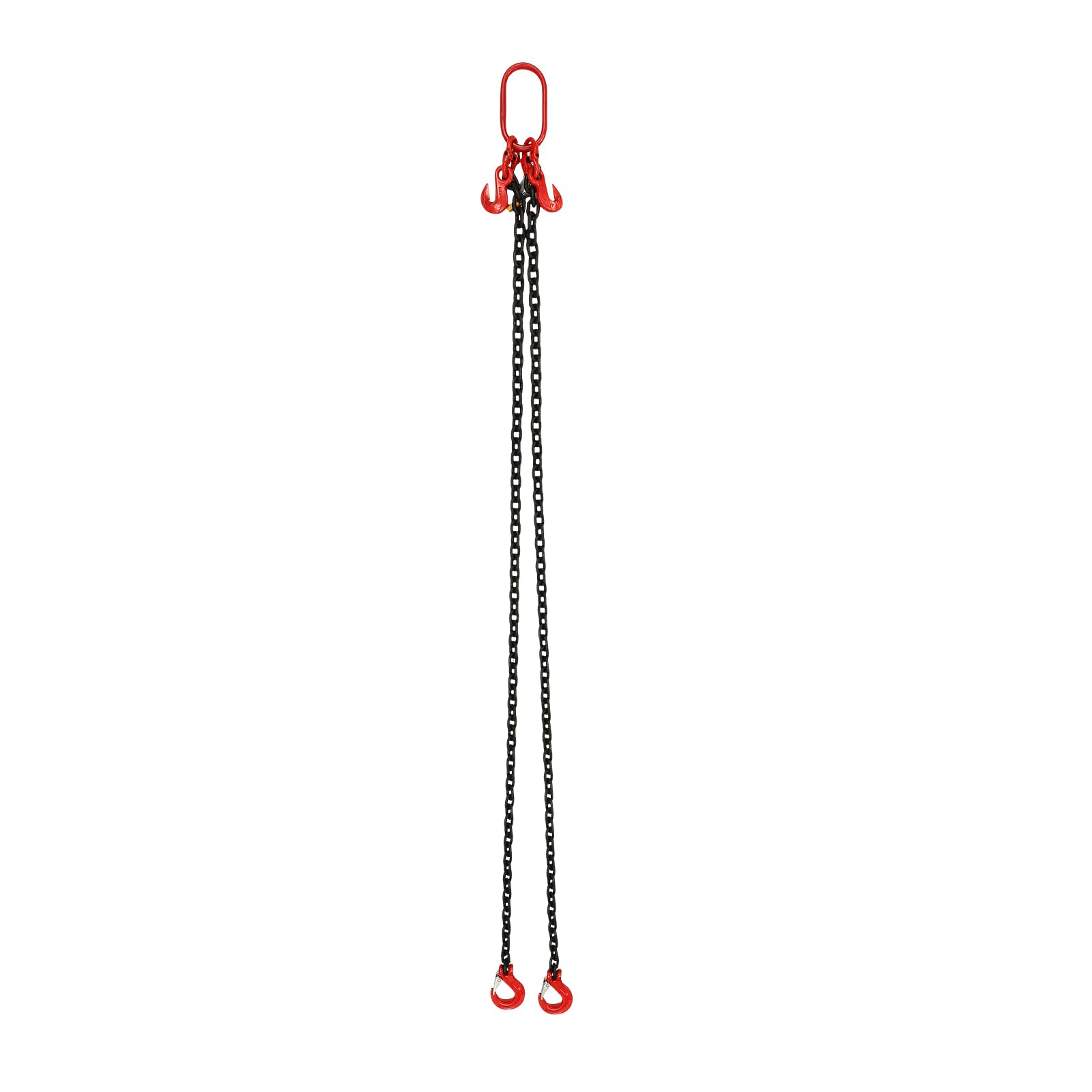 Catena per gru in lega di acciaio, 2T, 2 fili, 8 mm, 2 m, attrezzi di sollevamento