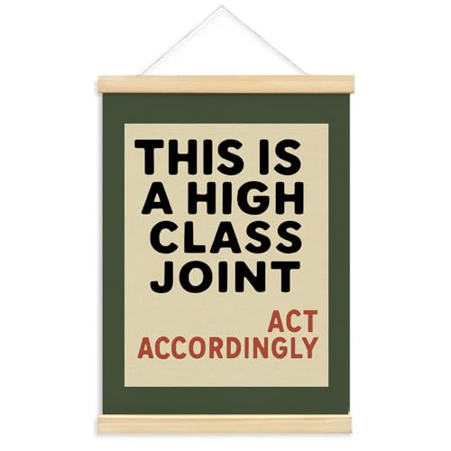 YZSLA Funny Wall Decor,Vintage Wall Art Decor for Bar Bathroom