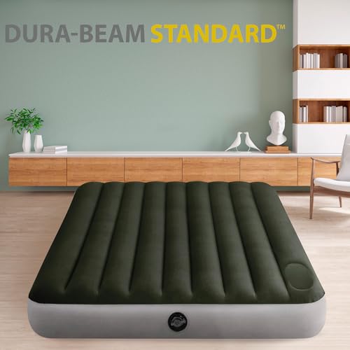 Matelas gonflable 2 places large Intex lit d'appoint gonflable pied - 3