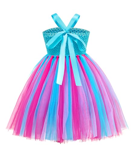 Disfraz completo cosplay princesa Poppy para niñas miniatura 2