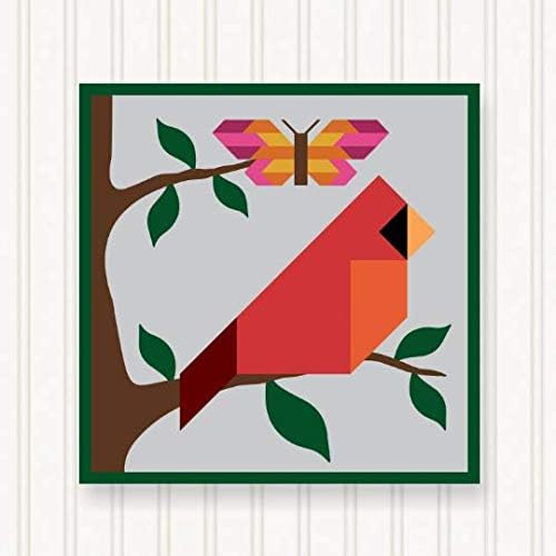 BQ080 Barn Quilt - 6 Sizes - Bright Colors - Head-Turning Curb Appeal - Premium Quality Lasts for Years & Years (23.5" x 23.5" 1 Sided)