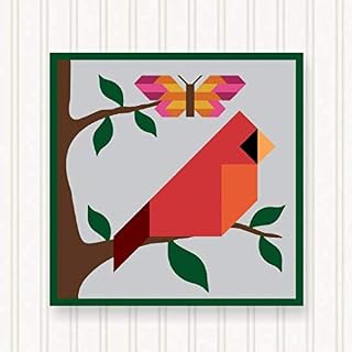 BQ080 Barn Quilt - 6 Sizes - Bright Colors - Head-Turning Curb Appeal - Premium Quality Lasts for Years & Years (34" x 34" 1 Sided)
