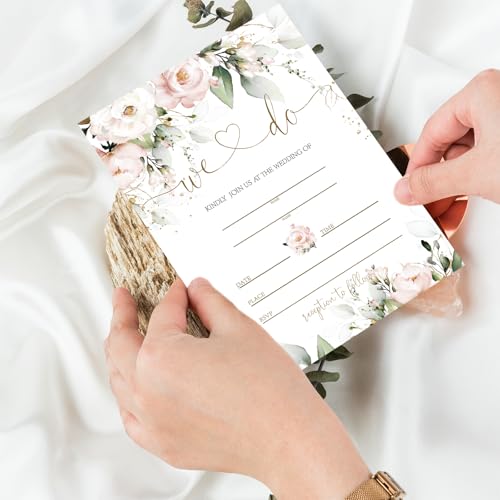 Invitation mariage eucalyptus pour célébrer votre amour - 7
