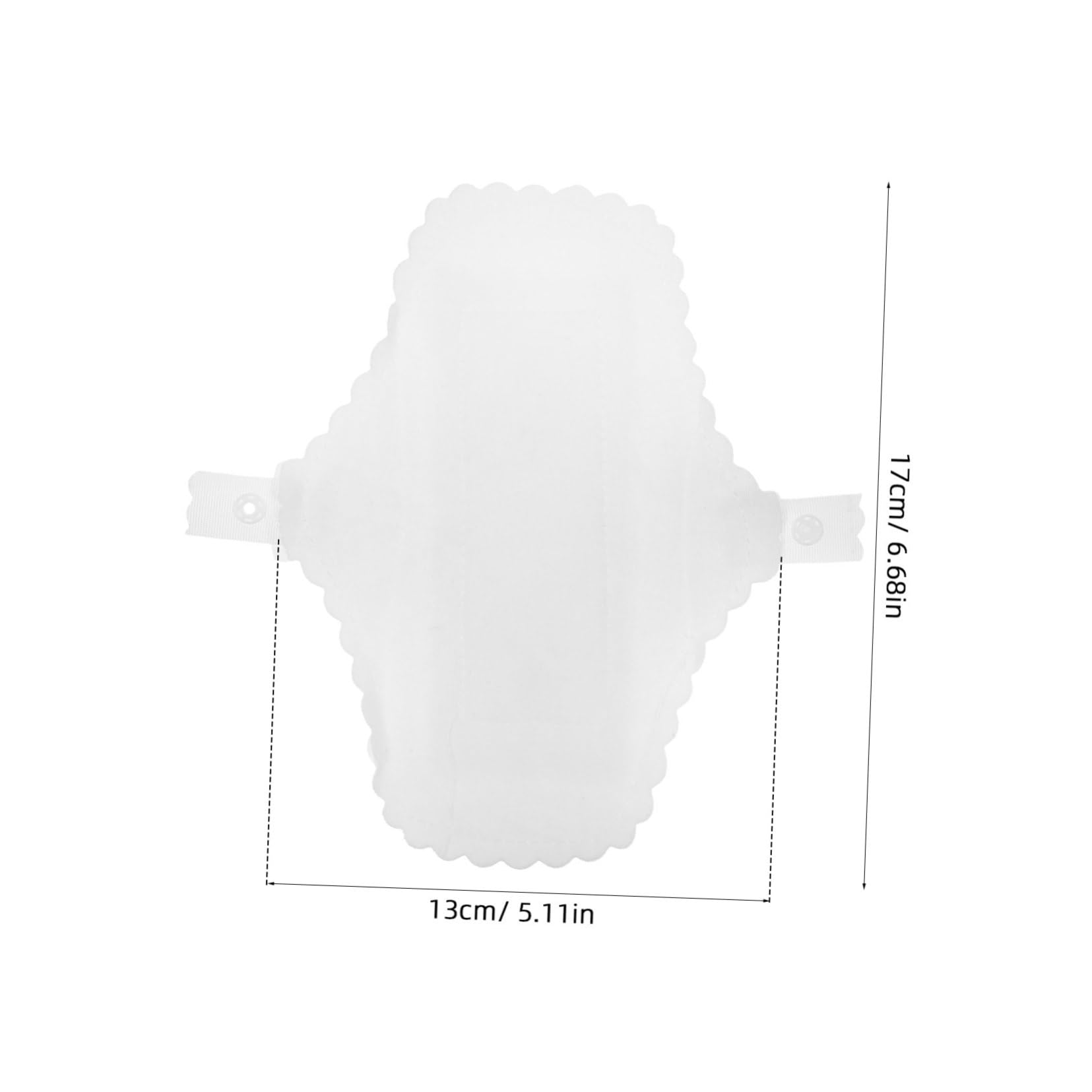 Healvian 20pezzi Assorbenti Mestruali Riutilizzabili Cotone Lavabili Assorbenti Impermeabili Con Decorazione Pizzo Facili Da Indossare e Pulire Protezione Contro Perdite Per Donne e Ragazze