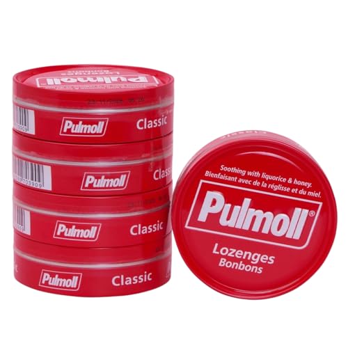 Lote de 5 cajas Pulmoll clásicas | Pastillas Pulmoll desde 1946
