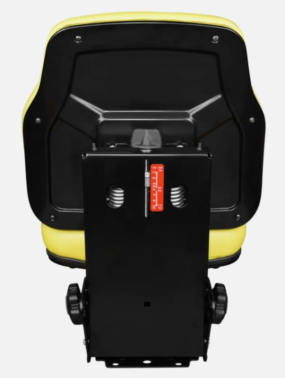 Yellow Suspension Tractor Seat for 5045E 5055E 5065E 5075E, Replacement for John Deere OEM