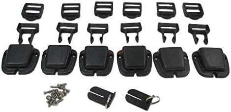 6 Spa Hot Tub Cover Latch Strap Repair Kit & Key Catalina Cal Spa Lock Clip