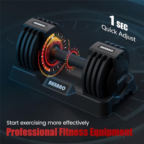Adjustable-Dumbbell-Set-25LB-Single-Dumbbell-Weight-5-in-1-Free-Weight-Dumbbell-with-Anti-Slip-Nylon-Handle-Ideal-for-Full-Body-Home-Gym-Workouts