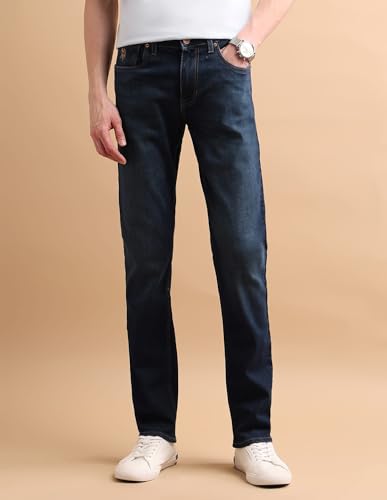 Image of U.S. Polo ASSN. Denim Jeans for Men, Slim Tapered Fit Men Jeans for Office & Regular Wear