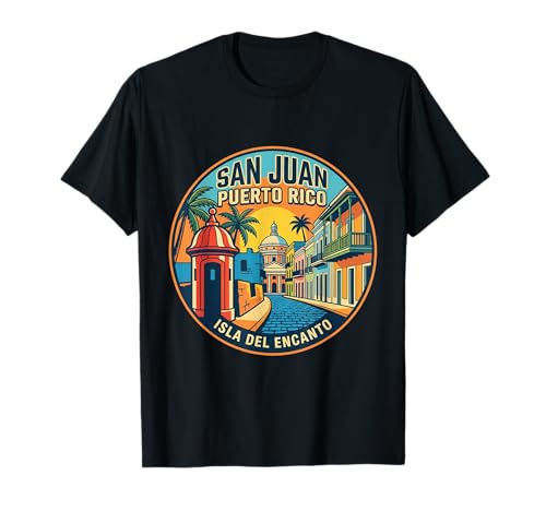 San Juan Puerto Rico - Recuerdo de Viaje Camiseta