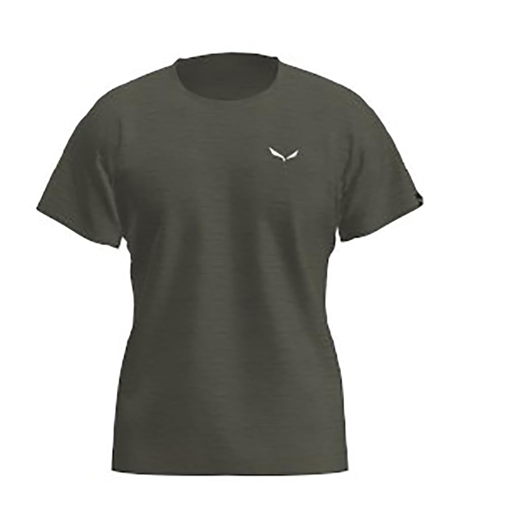 Salewa Puez Melange Dry T-Shirt M, Faded Green Melange, L