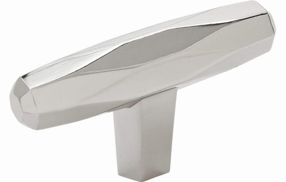 St. Vincent Knob Polished Nickel (5 Pack) - Amerock Hardware 5/8" Width Modern Decor Bathroom Dresser Kitchen Drawer Cabinet Door Bundle Gold Ridge Living Interior Design Guide