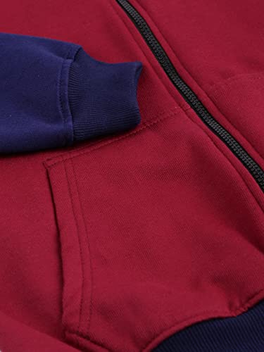 Image of Dennis Lingo Men's Cotton Blend Full Sleeves Panelled Sweatshirt - Regular-Fit, Crew Neck, and Lightweight, Casual Winterwear for Men