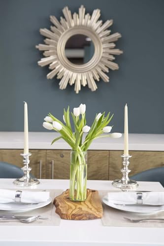 Image of KaBloom-10 White Tulip Bouquet,Flowers for Valentine, Mother's Day