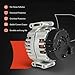 A-Premium Alternator Compatible with Mercedes-Benz C400 2015, E400 2015-2018, E450 2019-2020, GLE400 2016-2017 2019, GL450 2015, CLS400 2015-2017, SL400, SL450, ML400, 14V 200A 6-Groove Pulley CW