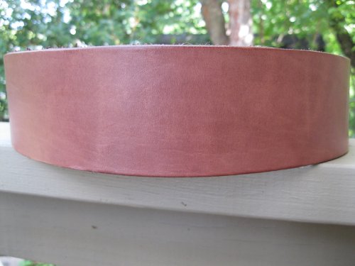 Western Burgundy Color Genuine Leather - Solid Plain Gun Belt (burgundy, 50") - Sizes are for hip size2