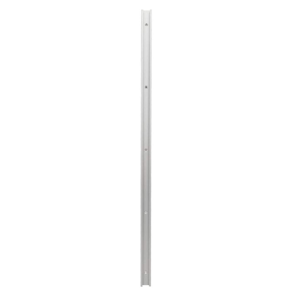 Aluminum Alloy T Slot Miter Track Jig Non Porous Slide Slab Fixture for Woodworking (0.8m chute, with stainless steel screws, extra)