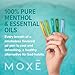 MOXE Natural Air Inhaler Variety 5 Pack | Non Electric Long-Lasting Flavored Air Refreshing Support | Oral Fixation Menthol Essential Oils, Craving Relief - New Daiquiri and Mojito Flavors