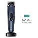 Braun All-In-One Trimmer-Set 7, 10-in-1 Multigroom, Barttrimmer, Nasenhaartrimmer, Haarschneidemaschine für Gesicht, Kopf und Körper, 100 Min. Akku, 14 Längen (3–21 mm), Wasserdicht, MGK7410, Blau