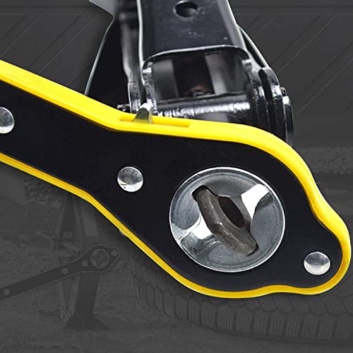 Auto Labor-Saving Jack Ratchet Wrench With Long Handle，Jack Ratchet Wrench For Scissor Jack, Lug Wrench For Tire Jack, Car Jack Wrench Positive And Reversal Knob Design For Travel/Truck/Suv/ Vans #TOP4