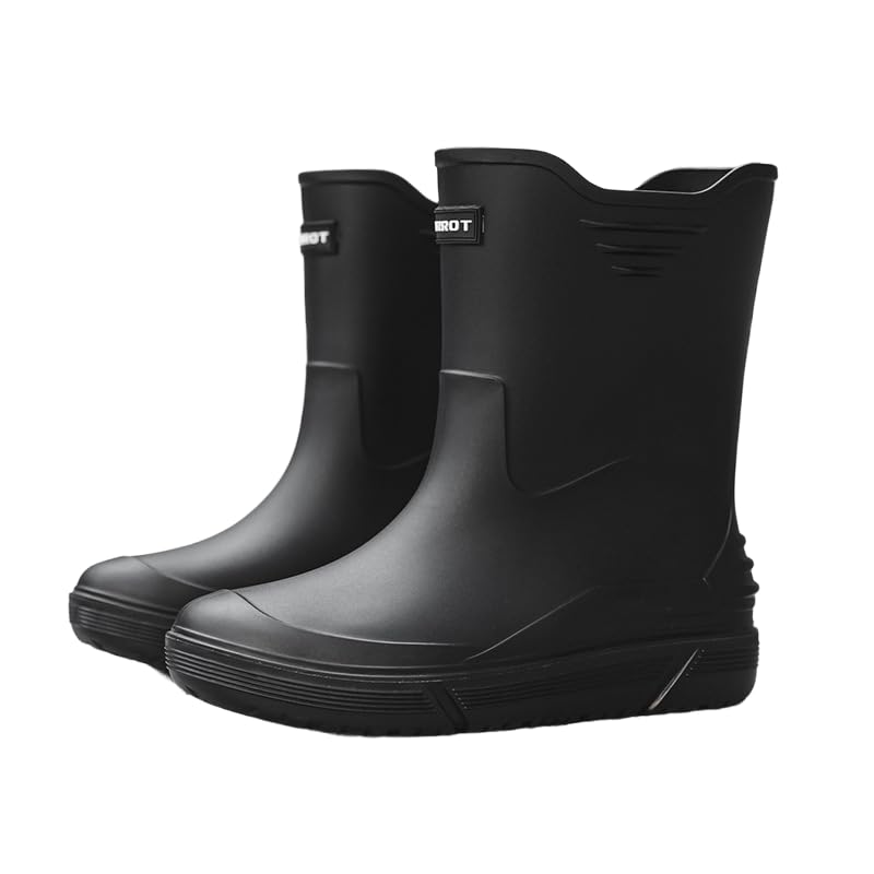 Rain Boots for Mens Rubber Boots Waterproof Water Boots for Men Garden Boots Rainboots for Fishing Boots for Men