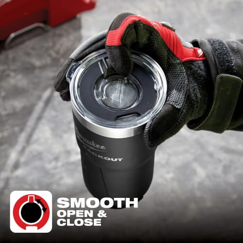 Milwaukee Packout Insulated Tumbler 890 Ml (Black) - 48-22-8393B - Image 3