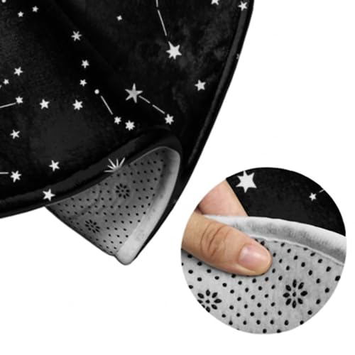 Tapete redondo grande para yoga, antideslizante y lavable miniatura 6
