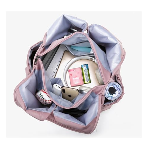 Tote Bag Waterproof Oxford Fabric Shoulder Bag with Lots of Pockets Large Capacity Suitable for Travel3