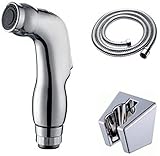 XMING Handheld Bidet Toilettensprühgerät Edelstahl Badezimmer Bidet Sprayer Set Universal Duschkopf und Schlauchsatz für Toilettenspritzen Hundedusche