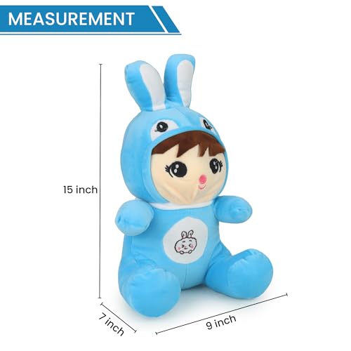 Image of Adorable Masha Soft Toy - 15 Inches Plush Soft Toy, Skin-Friendly Super Soft Teddy, Ideal for Gifting Kids, Safe Birthday Gift for Children, Perfect for Any Occasion