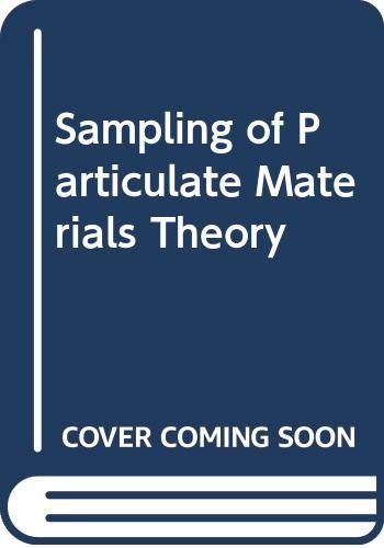 Buy Sampling of Particulate Materials Theory — BookShops.in
