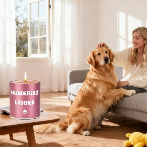 Surhik Geschenke für Frauen Mama, 9 OZ Scented Candles, Kerze Geburtstagsgeschenk für Mama Oma, Lustige Geschenke für Frauen Freundin Hundeliebhaber zum Weihnachten Muttertag Valentinstag