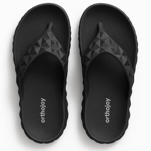 Image of ORTHO JOY Orthopedic Slippers for Women | Arch & Heel Support EVA Slippers | Lightweight, Non-Slip Comfort Footwear for Foot Pain Relief - Indoor & Outdoor Friendly