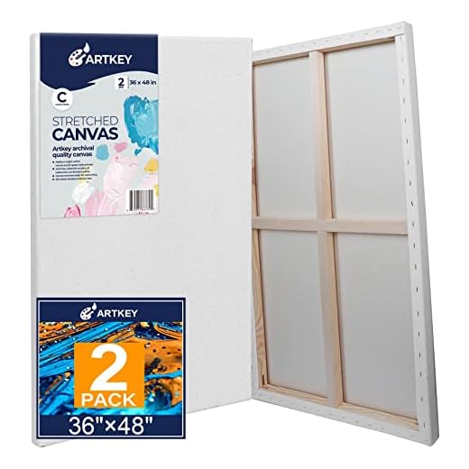 Large 36x48 Inch Artist Canvas Set