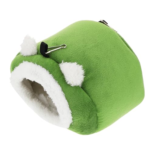 VANZACK 1 ybg̖Ȃ̑ hamster ѽ cage pet bed JS pP[W ixbh nX^[nEX̃xbh nX^[̒g tl Green