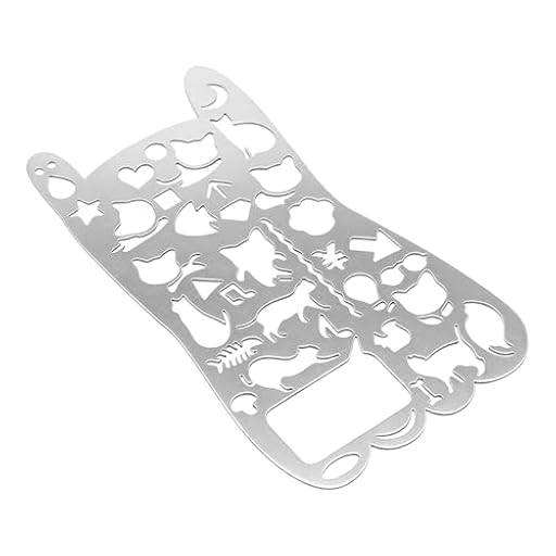 Regla Plantilla - Gato Tema Multifuncional Para Diarios, Reglas Recortadas Estilo Garabato | Dibujo DIY Para Diseñadores Artistas Alumnos Profesores Aficionados Manualidades Cuaderno Póster Diseño | Ya disponible en tu tienda friki favorita! En mundofriki.es!