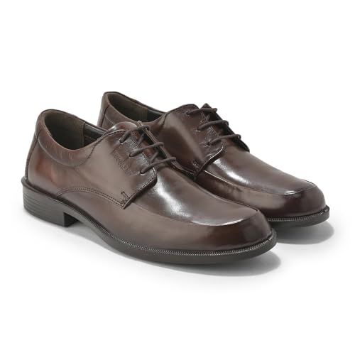 Image of Woodland Men's Mbrown Softy Crust Formal Shoes-8 UK (EURO42) (GF 6647124)