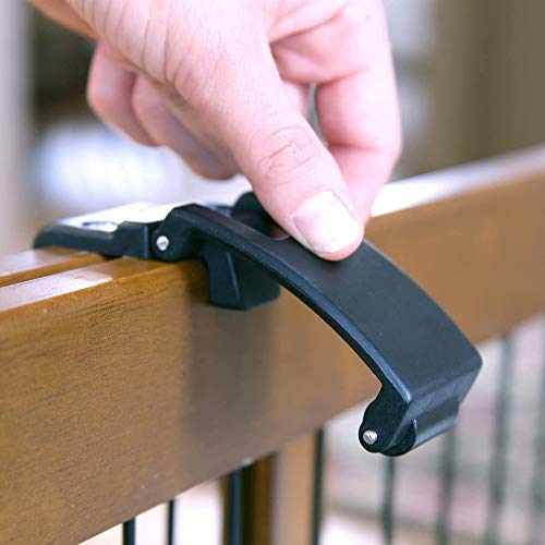 Carlson 41"-70" Super Wide Dog Gate, Premium Wooden Adjustable Freestanding Pet Gate for Doorways & Hallways by Carlson Pet Products - Image 2